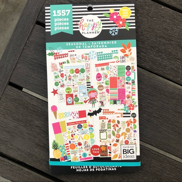 THE HAPPY PLANNER Seasonal Value Pack Stickers - Picture 1 of 2